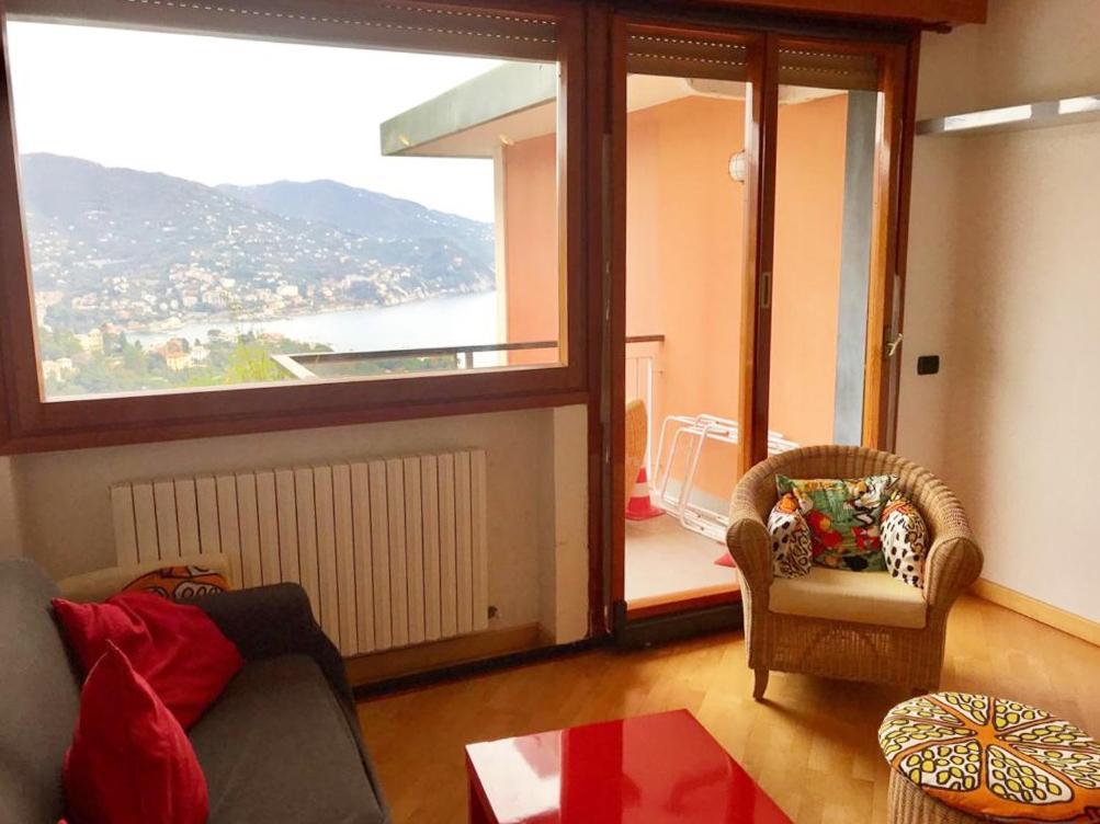 Residence "Delfino" Con Piscina E Campo Da Tennis Rapallo Bagian luar foto
